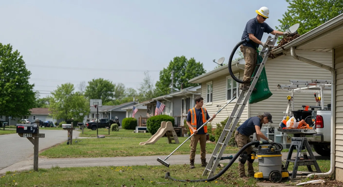 Gutter Installation in Moreauville, LA near me